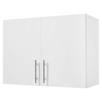 Seinäkaappi VEVOR XYFG-05, 2 ovea, Valkoinen, 81,3 × 61 × 40,6 cm