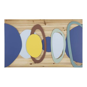 Wall decorative panel Wood Color, 80 × 50 × 2.5 cm