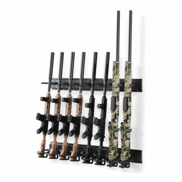 Seinään kiinnitettävä aseteline VEVOR RF-SN-019D, 8 paikkaa, 43 × 14 × 33 cm