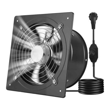 Seinäpoistopuhallin VEVOR HDB-250C, 988 CFM, 30 × 30 × 16 cm