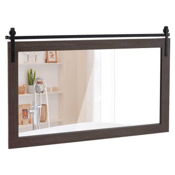 Maalaistyylinen seinäpeili, 101 × 66 cm
