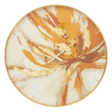Seinäkello Glass Toply, Ø 80 × 5 cm