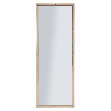 Sieninis veidrodis Mauro Ferretti Berlin, Rožinis, 55 × 150 × 2 cm