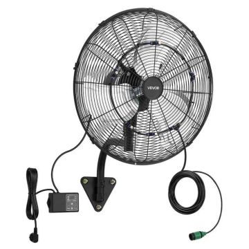 Seinäpuhallin VEVOR FOW-20-S, sumugeneraattorilla, 560 × 330 × 560 mm