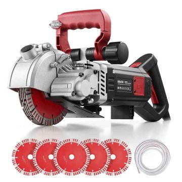 Seinäjyrsin VEVOR KC160, 5 terää, 540 × 200 × 260 mm