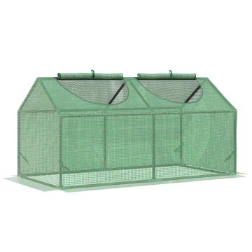 Теплица Outsunny 120x60x60 см, зеленого цвета.