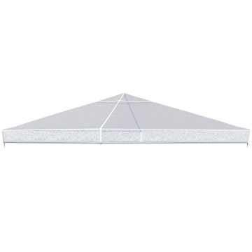 Läpinäkyvä paviljongin katto, sadesuoja Outsunny 300x300x80cm.