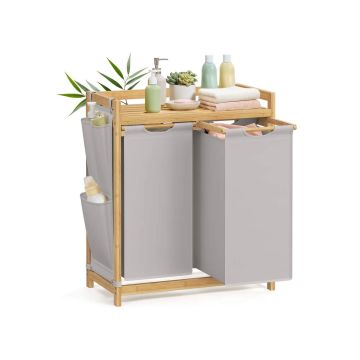 Pyykkikori SONGMICS, 3 lokeroa, 150 l, 63 × 33 × 78 cm