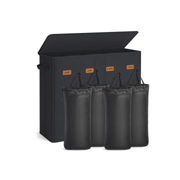 Pyykkikori SONGMICS RLH014B01, 3 lokeroa, 160 l, 84 × 33 × 75 cm
