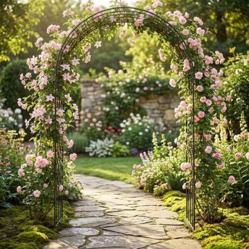 Garden arch, 145 × 225 × 51 cm