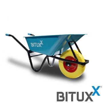 Puutarhakottikärry Bituxx, 100 l, 250 kg, 145 × 60 × 60 cm