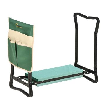 Puutarhan polvituoli, 2-in-1, 58 × 28 × 49 cm
