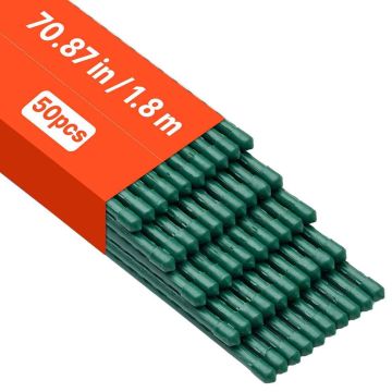 Puutarhakepit VEVOR CSP11-1800-50, 50 kpl, Ø 11 × 180 cm