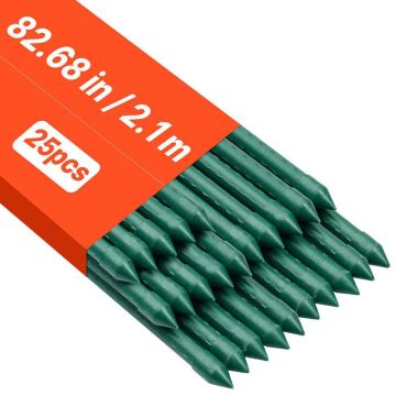 Puutarhakepit VEVOR CSP11-2100-25, 25 kpl, Ø11 × 2100 mm