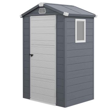 Puutarhavaja Aosom 845-410V01CG, Harmaa, 133 × 208 × 102 cm