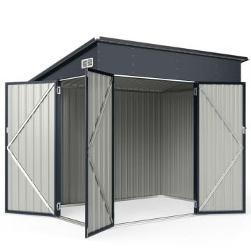 Garden gazebo, with triple access, 235 × 174 × 197 cm