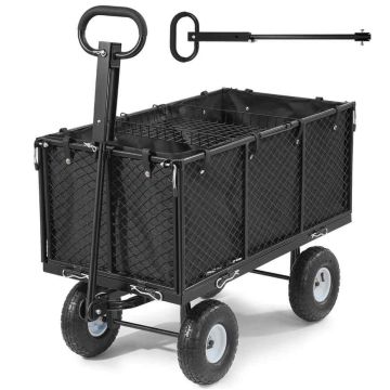 Puutarhakärry VEVOR TC-1200, 99 × 52 × 41 cm