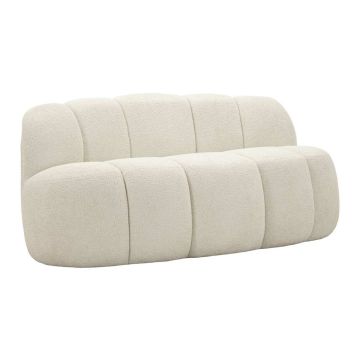 Sofa Ball, 2-seater, White, 145 × 69 × 80 cm