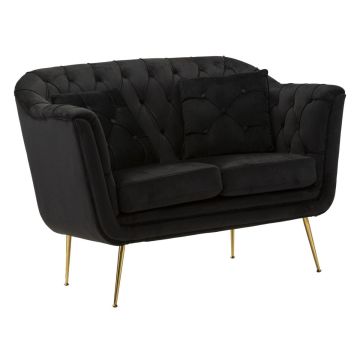 Sofa Budapest, Two-seater, 130 × 91 × 83 cm