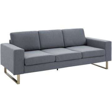 Sohva Homcom 200x82x78cm, tummanharmaa väri