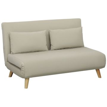 Vuodesohva, kahden istuttava, 6 selkänojan asentoa, 130 × 79 × 78 cm