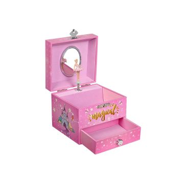 Soittorasia yksisarvisella, pinkki