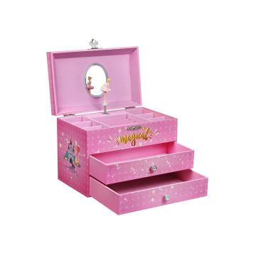 Korusoittorasia "Magic Castle" pinkki