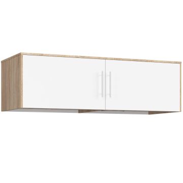Kaapin päällysosa S150, 2 ovea, 2 hyllyä, 150 × 45 × 60 cm