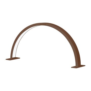 Настольная косметологическая лампа Glow Arche II, 582 LED, 40 Вт, Коричневая