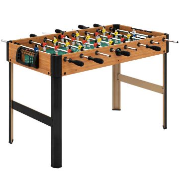 Foosball-pöytä, 2 palloa, 118 × 69 × 104 cm