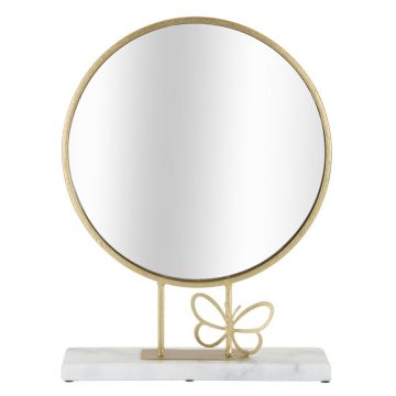 Table mirror BUTTERFLY, 30 × 39.5 × 9 cm