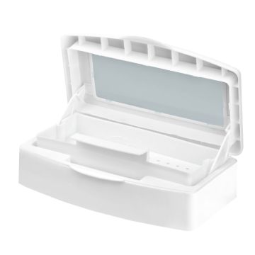 Sterilointiastia ActiveShop, Valkoinen, 11 × 7,5 × 22 cm