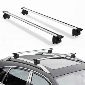 Kattotelineen poikittaistangot VEVOR HJ-RB015-120CM, 75 kg, 1350 × 87 × 96 mm