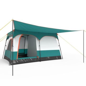 Camping tent, 2 rooms, 4-6 places, 320 × 210 × 180 cm