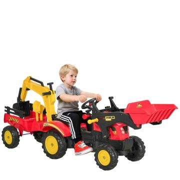 Työnnettävä lastenauto Homcom 179x42x59cm, eri väreissä