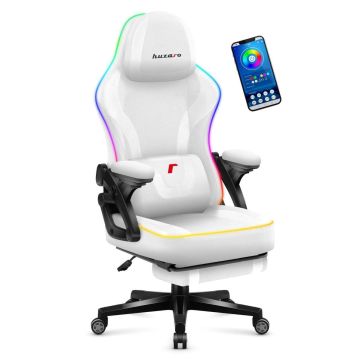 Поворотное кресло Force 4.6 RGB белого цвета