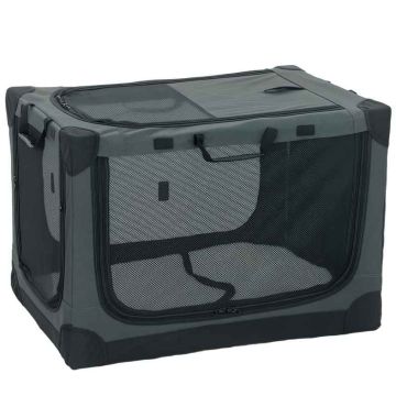 Kokoontaitettava koirankuljetuslaukku, enintään 20 kg, 76 × 54 × 54 cm