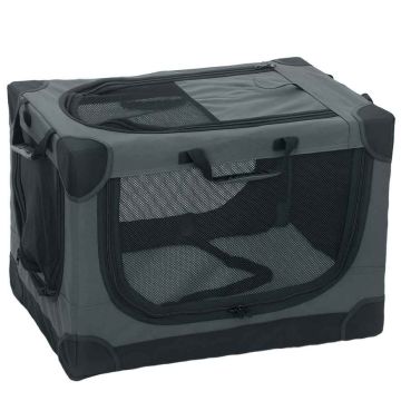 Kokoontaitettava koirankuljetuslaukku, enintään 4 kg, 60 × 42 × 43 cm