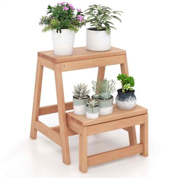 Folding stool, 2 steps, 20 × 17.5 × 15.5 inches
