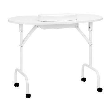 Складной косметический стол ACTIVESHOP 4031, Белый, 94 × 72 × 44 см