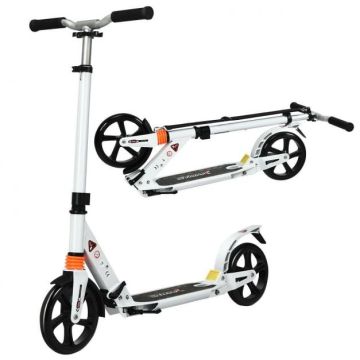 Folding scooter, 3 height positions, 97.79 × 88.9–104.14 × 44.45 cm