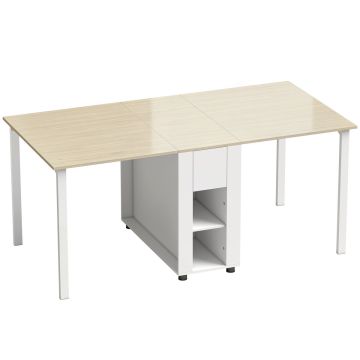 Jatkettava ruokapöytä, enintään 6 henkilölle, 168,2 × 73 × 85 cm