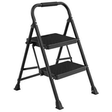 Kokoontaitettavat tikkaat SONGMICS, 2 askelmaa, 54,5 × 79 × 46,5 cm