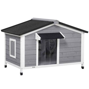 Будка для собаки PawHut 109x79x72см, различных цветов