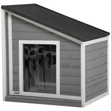 Будка для собаки PawHut 71x58x77 см, разных цветов