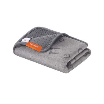 Feandrea Dog Mats, 2 pcs, Grey, 122 × 61 cm