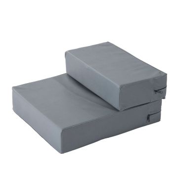 Koiran portaat PawHut 67x39x10cm., harmaa