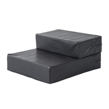 Koiran portaat PawHut 67x39x10cm., tummanharmaa