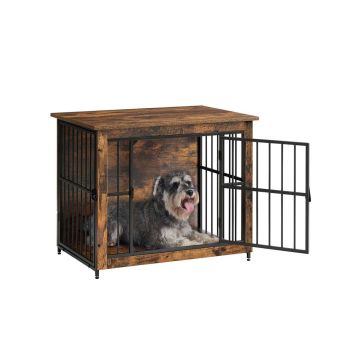 Dog cage Feandrea, 2 doors, 82 × 64 × 55 cm