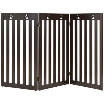 Dog gate, 3 panels, 150.65 × 91.44 × 1.27 cm